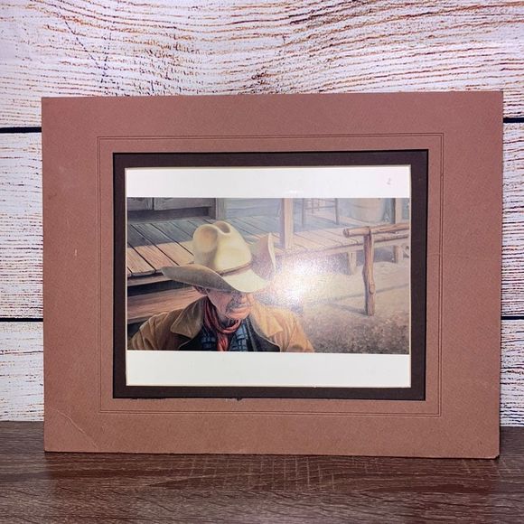 Cowboy Print 11x14 - Picture 1 of 7